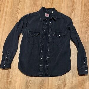 Levi's Charcoal Denim Shirt